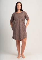 KOSZULA NOCNA DAMSKA model: 5100370866A (1XL, 2XL, 3XL, 4XL)