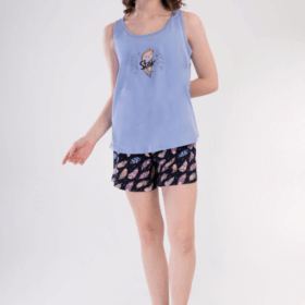 PIŻAMA DAMSKA model: 4091250911 (1XL, 2XL, 3XL, 4XL)