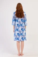 SZLAFROK DAMSKI na suwak model: 4081532247 (1XL, 2XL, 3XL, 4XL) - obrazek 2