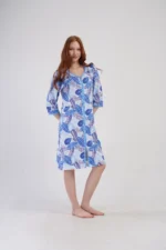 SZLAFROK DAMSKI na suwak model: 4081532247 (1XL, 2XL, 3XL, 4XL) - obrazek 5