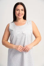 KOSZULA NOCNA DAMSKA model: 5110260451 (1XL, 2XL, 3XL, 4XL) - obrazek 3