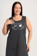 KOSZULA NOCNA DAMSKA model: 5110260451 (1XL, 2XL, 3XL, 4XL) - obrazek 3