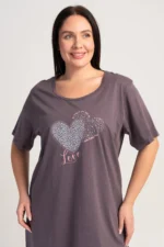 KOSZULA NOCNA DAMSKA model: 5100310000 (1XL, 2XL, 3XL, 4XL) - obrazek 3