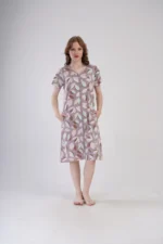 SZLAFROK DAMSKI na suwak model: 4091320821 (M, L, XL, XXL) - obrazek 3