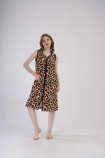 SZLAFROK DAMSKI na suwak model: 4091074962 (S, M, L, XL) - obrazek 5