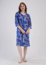 SZLAFROK DAMSKI na suwak model: 4091420663 (1XL, 2XL, 3XL, 4XL)