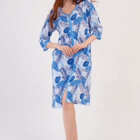 SZLAFROK DAMSKI na suwak model: 4081532247 (1XL, 2XL, 3XL, 4XL)