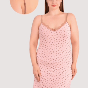 KOSZULA NOCNA DAMSKA model: 21124 (2XL, 3XL, 4XL, 5XL)