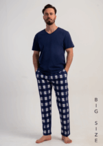 PIŻAMA MĘSKA model: 5121117303 (1XL, 2XL, 3XL, 4XL)