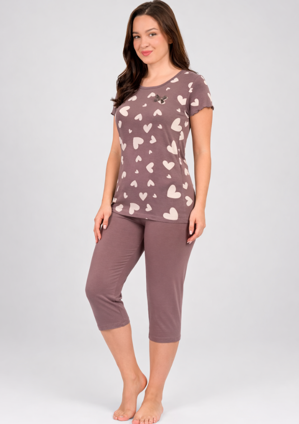 1 PIŻAMA DAMSKA model: 4239 (M, L, XL, 2XL, 3XL) - obrazek 1