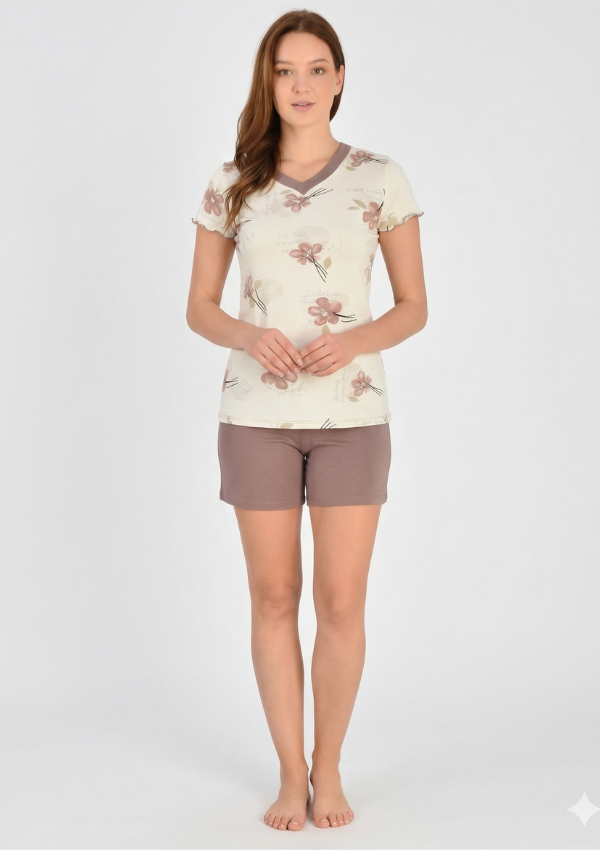 1 PIŻAMA DAMSKA model: 10053 (M, L, XL, 2XL) - obrazek 1