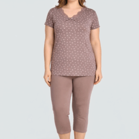 PIŻAMA DAMSKA model: 24093 (2XL, 3XL, 4XL, 5XL)