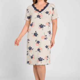 KOSZULA NOCNA DAMSKA model: 23121 (2XL, 3XL, 4XL, 5XL)