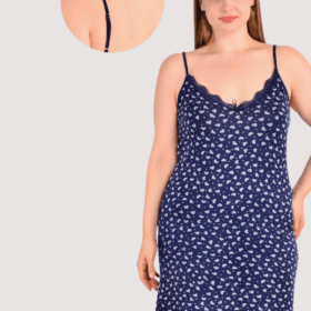 KOSZULA NOCNA DAMSKA model: 21121 (2XL, 3XL, 4XL, 5XL)