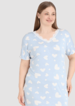 KOSZULA NOCNA DAMSKA model: 23194 (2XL, 3XL, 4XL, 5XL) - obrazek 3