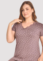 PIŻAMA DAMSKA model: 24093 (2XL, 3XL, 4XL, 5XL) - obrazek 3