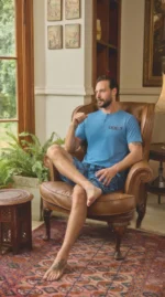 PIŻAMA MĘSKA model: 260001 (M, L, XL) - obrazek 3