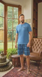 PIŻAMA MĘSKA model: 260001 (M, L, XL) - obrazek 4