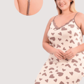 KOSZULA NOCNA DAMSKA model: G21115 (2XL, 3XL, 4XL, 5XL)