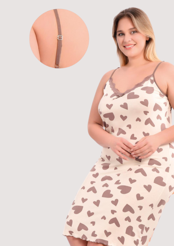 3 KOSZULA NOCNA DAMSKA model: G21115 (2XL, 3XL, 4XL, 5XL) - obrazek 1