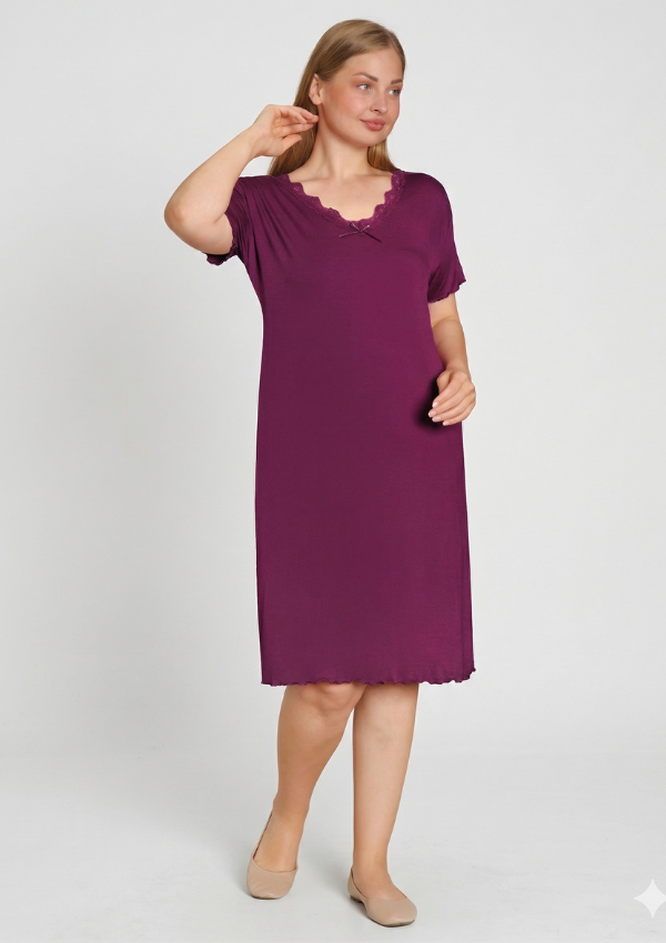 3 KOSZULA NOCNA DAMSKA model: 23195 (2XL, 3XL, 4XL, 5XL) - obrazek 1