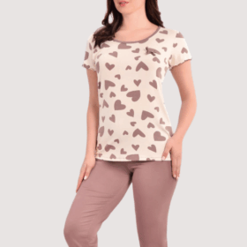 PIŻAMA DAMSKA model: 4240 (M, L, XL, 2XL, 3XL)