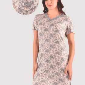 KOSZULA NOCNA DAMSKA model: 3318 (M, L, XL, 2XL, 3XL)