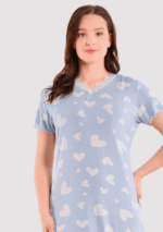 KOSZULA NOCNA DAMSKA model: 3327 (M, L, XL, 2XL, 3XL) - obrazek 3