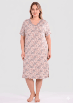 KOSZULA NOCNA DAMSKA model: 23190 (2XL, 3XL, 4XL, 5XL)