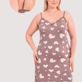 KOSZULA NOCNA DAMSKA model: G21117 (2XL, 3XL, 4XL, 5XL)