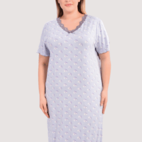 KOSZULA NOCNA DAMSKA model: 23192 (2XL, 3XL, 4XL, 5XL)