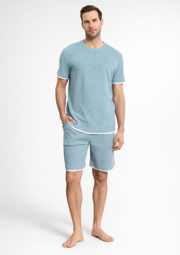 4 PIŻAMA MĘSKA model: 260102 (M, L, XL) - obrazek 1