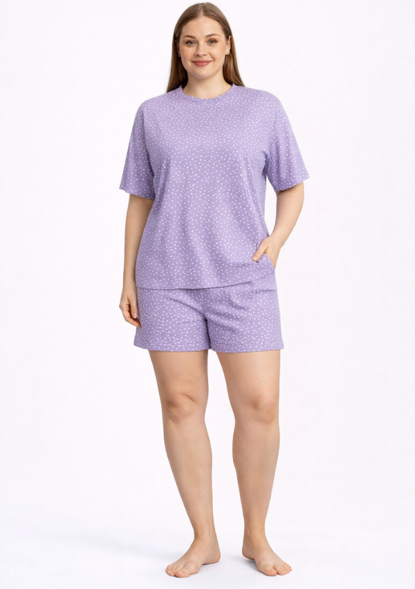 5 PIŻAMA DAMSKA model: 260154 (2XL, 3XL, 4XL) - obrazek 1