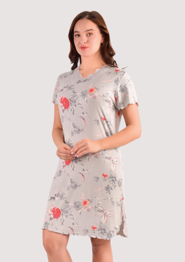 6 KOSZULA NOCNA DAMSKA model: 3317 (M, L, XL, 2XL, 3XL) - obrazek 1