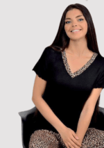 PIŻAMA DAMSKA model: 4019 (M, L, XL, 2XL, 3XL) - obrazek 3