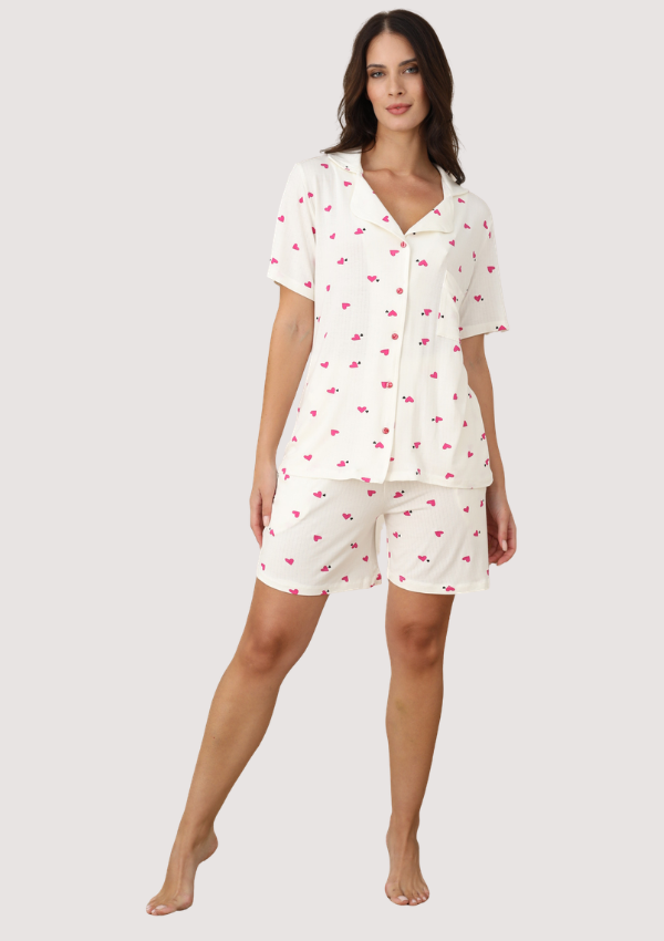 6 PIŻAMA DAMSKA model: 1202-V1 (M, L, XL, 2XL) - obrazek 1