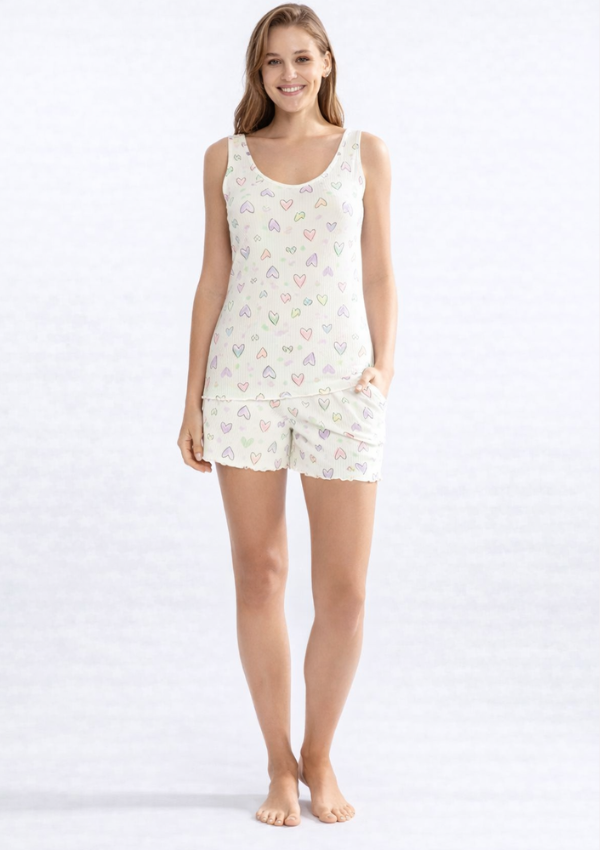 6 PIŻAMA DAMSKA model: 260224 (M, L, XL, XXL) - obrazek 1