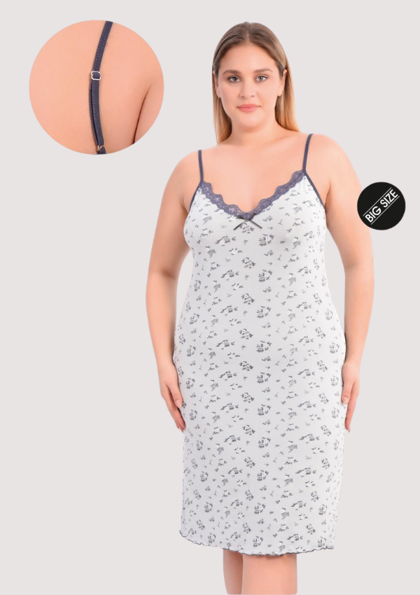 6 KOSZULA NOCNA DAMSKA model: G21119 (2XL, 3XL, 4XL, 5XL) - obrazek 1