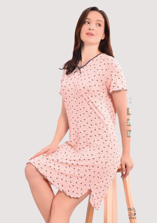 7 KOSZULA NOCNA DAMSKA model: 3324 (M, L, XL, 2XL, 3XL) - obrazek 1