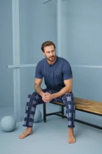 PIŻAMA MĘSKA model: 7949 (S, M, L, XL) - obrazek 3