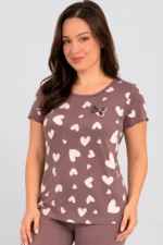 PIŻAMA DAMSKA model: 4239 (M, L, XL, 2XL, 3XL) - obrazek 3