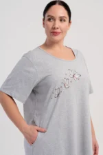 KOSZULA NOCNA DAMSKA model: 5120430000 (1XL, 2XL, 3XL, 4XL) - obrazek 3