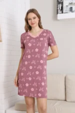 KOSZULA NOCNA DAMSKA model: 0207-V2 (2XL, 3XL, 4XL, 5XL) - obrazek 2