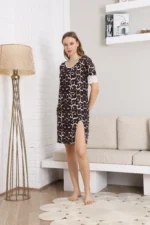 KOSZULA NOCNA DAMSKA model: 0210-V6 (2XL, 3XL, 4XL, 5XL) - obrazek 2