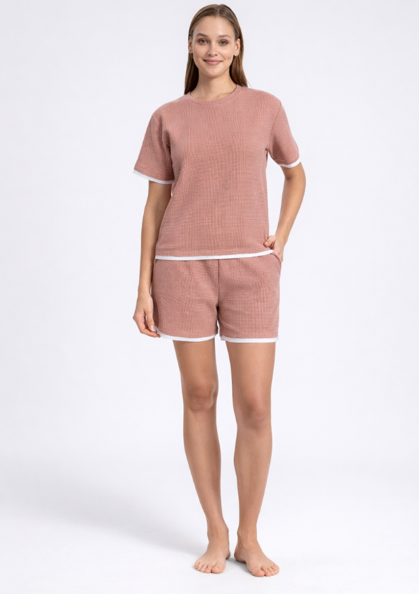 Projekt bez nazwy-1068 PIŻAMA DAMSKA model: 260114 (M, L, XL) - obrazek 1