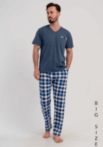 PIŻAMA MĘSKA model: 5120872754 (1XL, 2XL, 3XL, 4XL)