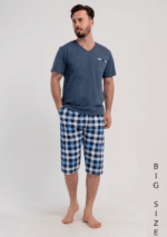 PIŻAMA MĘSKA model: 5120882754 (1XL, 2XL, 3XL, 4XL)