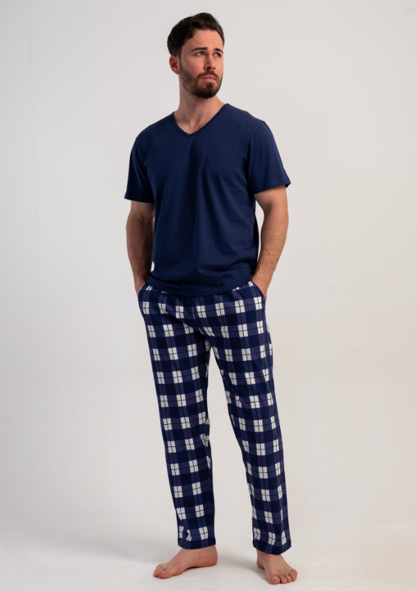 Projekt bez nazwy-1079 PIŻAMA MĘSKA model: 5121127303 (M, L, XL, XXL) - obrazek 1