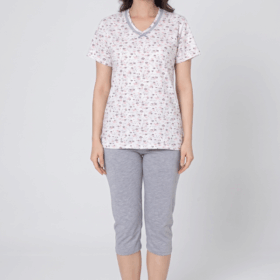 PIŻAMA DAMSKA model: 15057 (L, XL, 1XL, 2XL, 3XL)