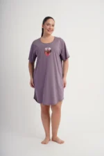 KOSZULA NOCNA DAMSKA model: 6011360000 (1XL, 2XL, 3XL, 4XL) - obrazek 3